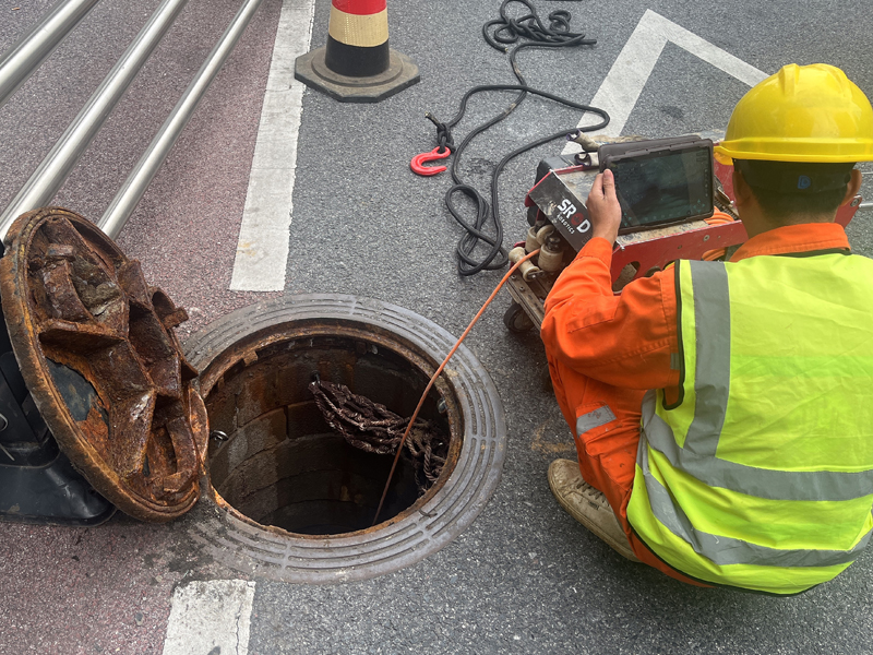 五老村市政管道内窥检测